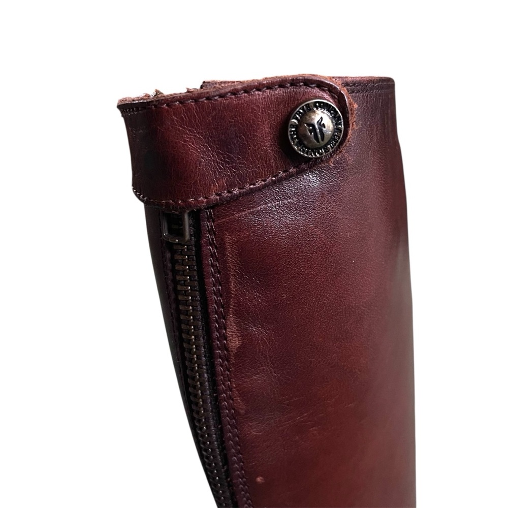 Frye Melissa Button Back Zip Brown
Leather Boots - Picture 13 of 16